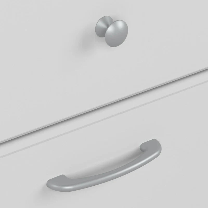 Scrivania angolare regolabile in altezza multicolore con credenza e cassettiera, 1 persona