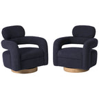 Sherpa / Poltrona girevole a botte / Set di 2 / Diversi colori