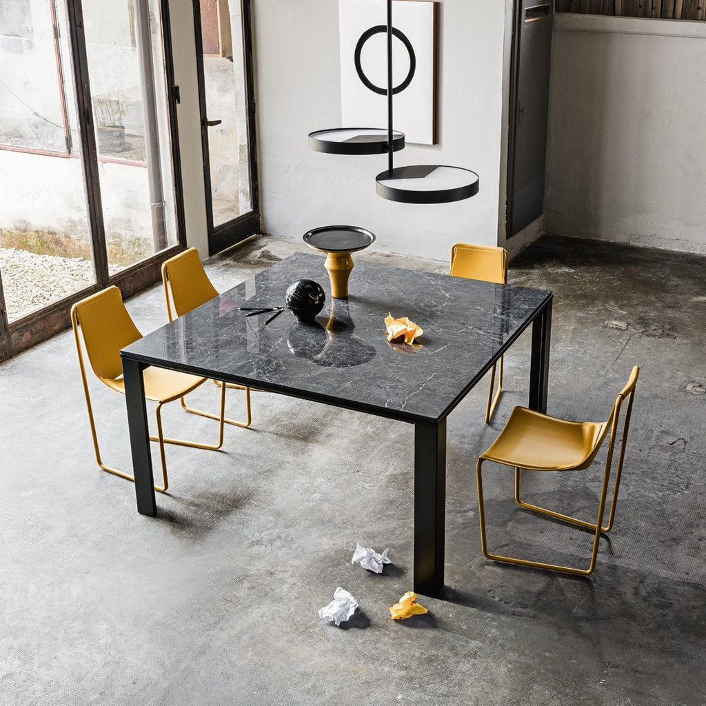 Sedia Moderna Leggera in Pelle e Acciaio con Design Dual-Use Casa-Ufficio per Sala da Pranzo