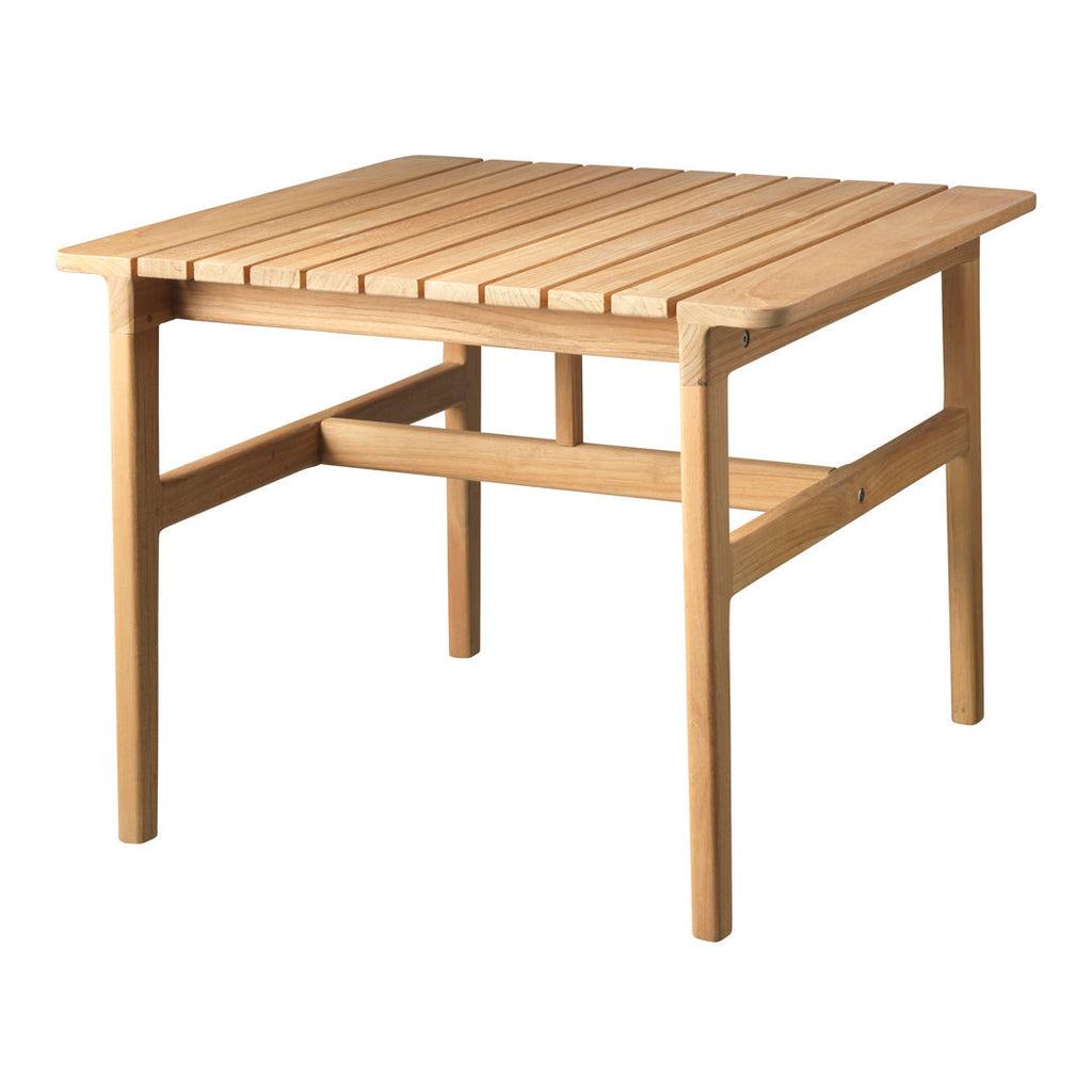 Tavolino Nordic da esterni in materiale naturale con design da giardino per esterni e balconi