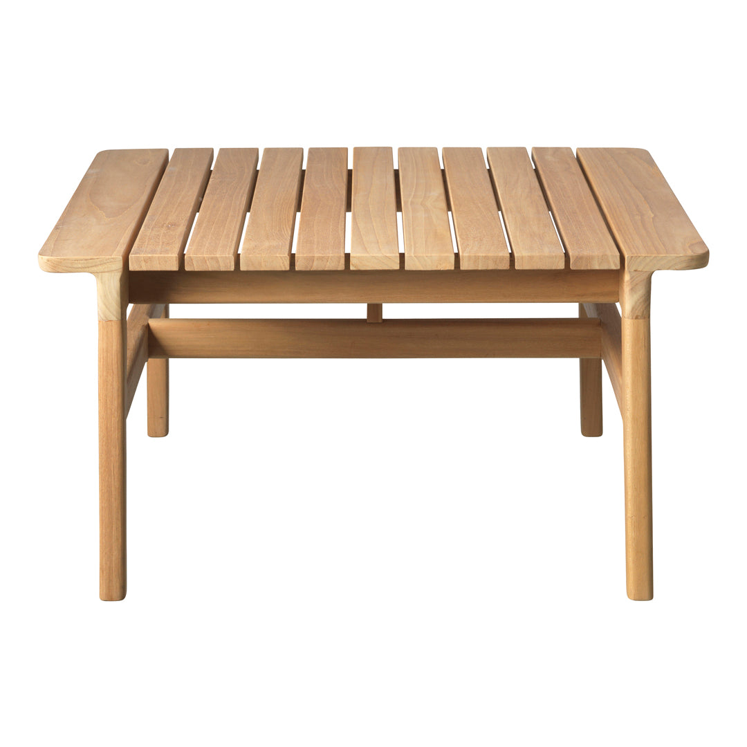 Tavolino Nordic da esterni in materiale naturale con design da giardino per esterni e balconi