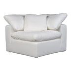 Perla / Ardesia / Sabbia / Blu / Salvia – Poltrona angolare contemporanea, 1 posto