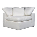 Perla / Ardesia / Sabbia / Blu / Salvia – Poltrona angolare contemporanea, 1 posto