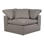 Perla / Ardesia / Sabbia / Blu / Salvia – Poltrona angolare contemporanea, 1 posto