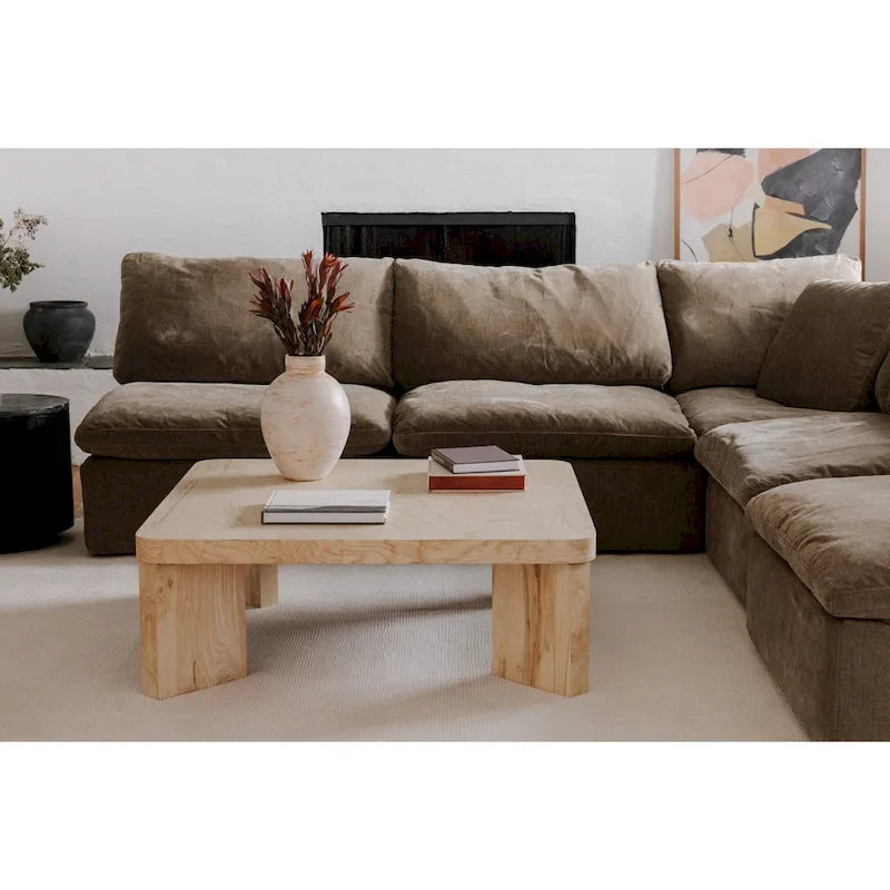 Perla / Ardesia / Sabbia / Blu / Salvia – Poltrona angolare contemporanea, 1 posto