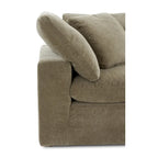 Perla / Ardesia / Sabbia / Blu / Salvia – Poltrona angolare contemporanea, 1 posto