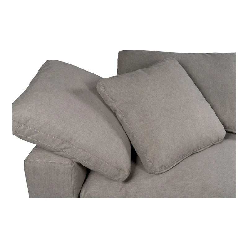 Perla / Ardesia / Sabbia / Blu / Salvia – Poltrona angolare contemporanea, 1 posto