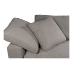 Perla / Ardesia / Sabbia / Blu / Salvia – Poltrona angolare contemporanea, 1 posto