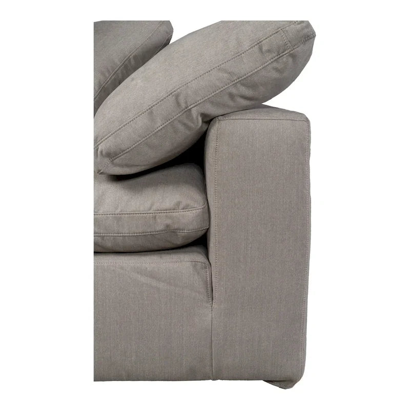 Perla / Ardesia / Sabbia / Blu / Salvia – Poltrona angolare contemporanea, 1 posto