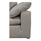 Perla / Ardesia / Sabbia / Blu / Salvia – Poltrona angolare contemporanea, 1 posto