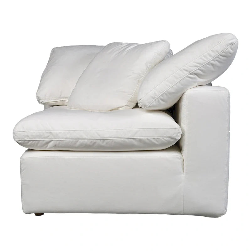 Perla / Ardesia / Sabbia / Blu / Salvia – Poltrona angolare contemporanea, 1 posto