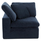 Perla / Ardesia / Sabbia / Blu / Salvia – Poltrona angolare contemporanea, 1 posto