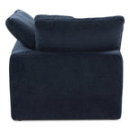Perla / Ardesia / Sabbia / Blu / Salvia – Poltrona angolare contemporanea, 1 posto