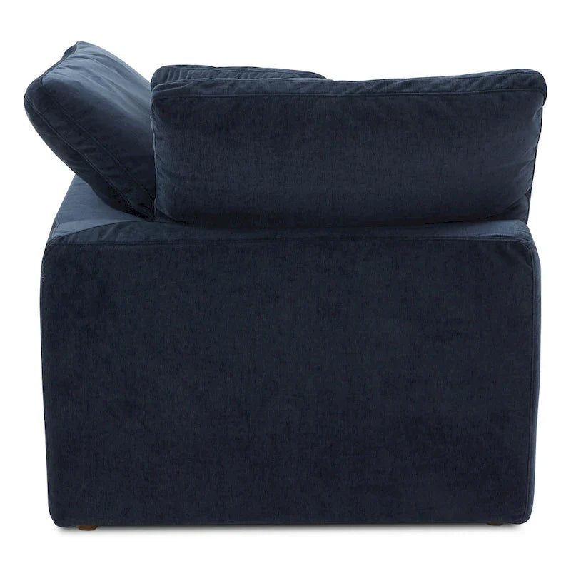 Perla / Ardesia / Sabbia / Blu / Salvia – Poltrona angolare contemporanea, 1 posto