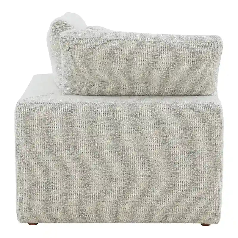 Perla / Ardesia / Sabbia / Blu / Salvia – Poltrona angolare contemporanea, 1 posto