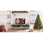 Mobile TV da 70" Stile Mid-Century, Opzioni Multicolore, Adatto a TV fino a 75"