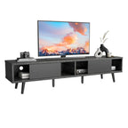 Mobile TV da 70" Stile Mid-Century, Opzioni Multicolore, Adatto a TV fino a 75"