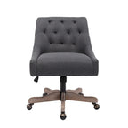 Sedia girevole in grigio antracite / beige / marrone / blu / grigio con seduta a conchiglia, posto singolo