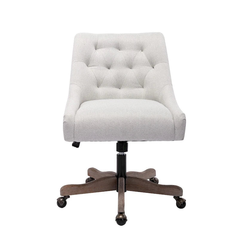 Sedia girevole in grigio antracite / beige / marrone / blu / grigio con seduta a conchiglia, posto singolo