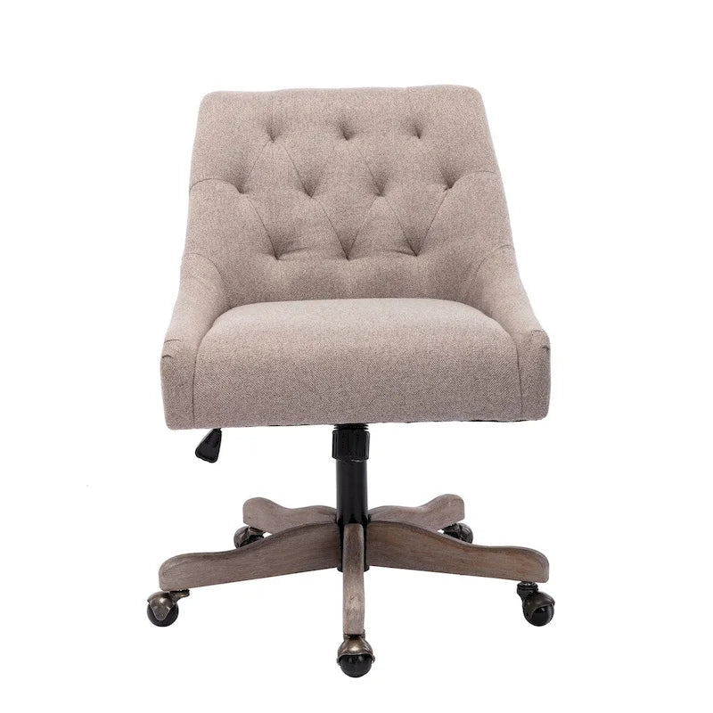 Sedia girevole in grigio antracite / beige / marrone / blu / grigio con seduta a conchiglia, posto singolo