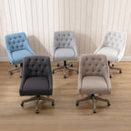 Sedia girevole in grigio antracite / beige / marrone / blu / grigio con seduta a conchiglia, posto singolo