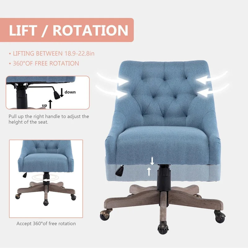 Sedia girevole in grigio antracite / beige / marrone / blu / grigio con seduta a conchiglia, posto singolo