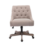 Sedia girevole in grigio antracite / beige / marrone / blu / grigio con seduta a conchiglia, posto singolo