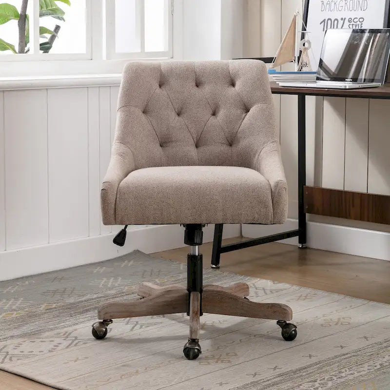 Sedia girevole in grigio antracite / beige / marrone / blu / grigio con seduta a conchiglia, posto singolo