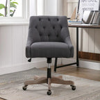 Sedia girevole in grigio antracite / beige / marrone / blu / grigio con seduta a conchiglia, posto singolo