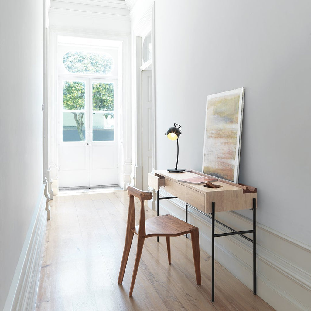 Sedia da pranzo Natural Craft in legno massello con giunzioni leggere ed eleganti per sala da pranzo