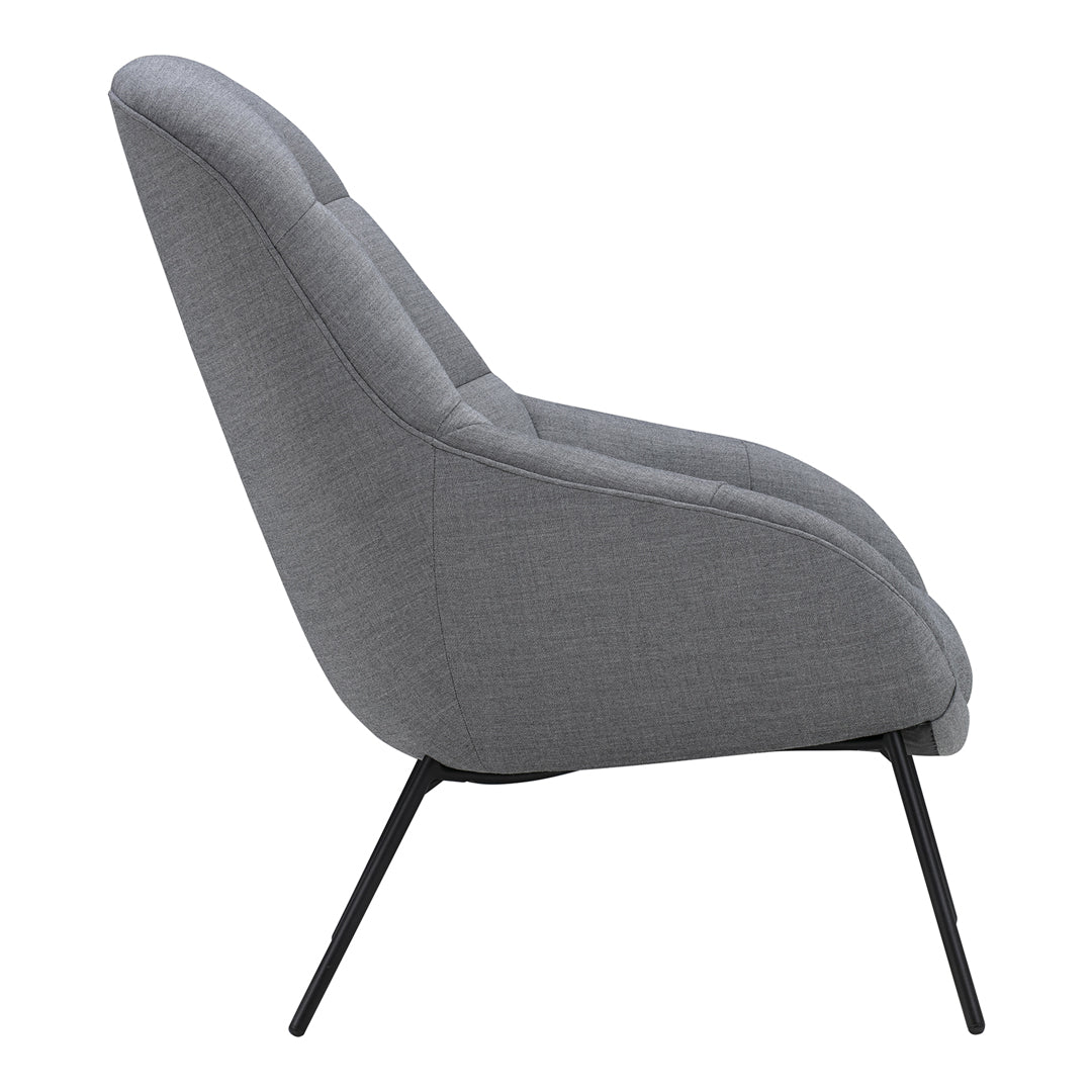 Poltrona lounge moderna e rivestita in tessuto organico con interno ispirato a spicchi di mango, ideale per il soggiorno