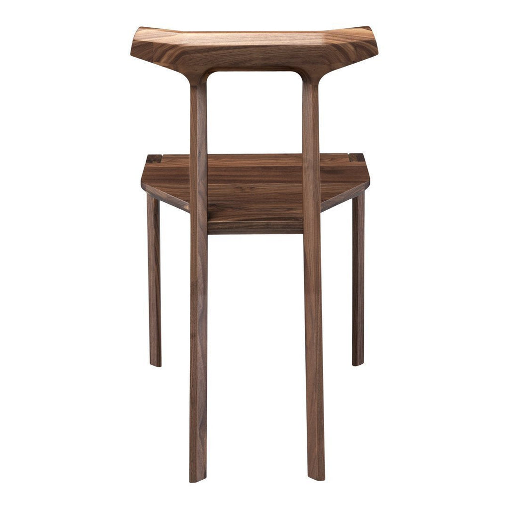 Sedia da pranzo Natural Craft in legno massello con giunzioni leggere ed eleganti per sala da pranzo